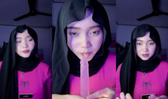 Xianryna Cantik Baju Pink Sepong Dildo Ludah Bigo Malay